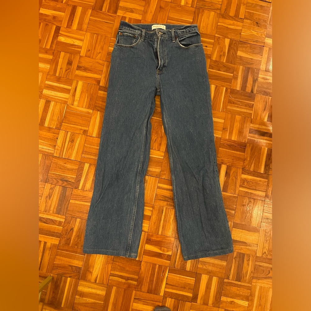 Abercrombie 90s wide leg jean